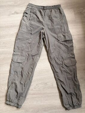 Women's Cargo Jogger Pants in Gray — Comfortable Utility Style